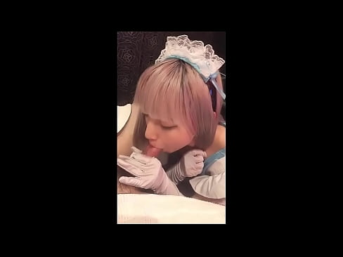 ❤️ Японски идол [mayuka], костюм на френска прислужница, част 1, свирка и дрънкане с лосион ☑ Руско порно в bg.thebestfetishsites.ru